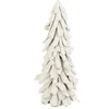 Image de Sapin de Noël à Poser "Bois Flotté" 70cm Blanc