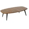 Image de Table Basse en Bois "Teck" 120cm Naturel