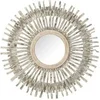 Image de Miroir Mural Déco "Soleil" 100cm Blanc