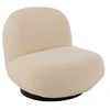 Image de Fauteuil Lounge "Neige" 95cm Blanc