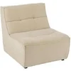 Image de Module Canapé Matelassé "Grid" 97cm Beige