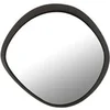 Image de Miroir design 60,5x4,5x58 cm en métal noir - METTI