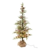 Image de Sapin de Noël Artificiel à LED "Jute" 150cm Vert