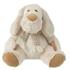 Image de Peluche Chien Assis "Echarpe" 30cm Beige