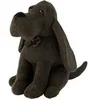Image de Cale-Porte Chien "Noud Papillon" 31cm Gris Foncé