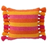 Image de Coussin Déco à Pompons "Polly" 50x50cm Multicolore