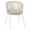 Image de Chaise Design Corde "Toa" 75cm Gris