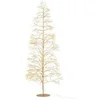 Image de Sapin en Métal 2700 LED "Howard" 210cm Doré