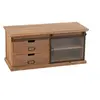 Image de Meuble TV industriel 100x39,5x45,5 cm en bois et métal - HUSTRIO