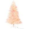 Image de Sapin de Noël Artificiel 400 LED "Pampa" 210cm Rose Clair