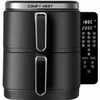 Image de Friteuse à air chaud Air fryer double panier verticale 11L 2800W Comfy Nest CN06177