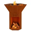 Image de Barbecook Barbecue brasero Nestor Original Barbecue à Bois avec plancha en occasion ou reconditionné