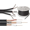 Image de Cable Audio/Video Professionnel (75 Ohm Rg59 + 2 X Audio), Longueur : 100m Sur Rouleau