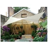 Image de VOILE SOLAIRE - CARRE - 3.6 x 3.6 m - COULEUR: CREME