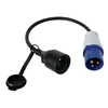 Image de CBLE ADAPTATEUR AVEC FICHE MLE VERS FICHE CEE - TERRE FRANÇAISE - H07RN-F 3G2.5 - 0.4 m