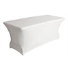 Image de Housse extensible pour table rectangulaire - blanc
