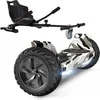 Image de Hoverboard Gyropode 8.5,Self-Balancing Scooter Hummer SUV, Bluetooth ,700W Camouflege + Hoverkart Noir