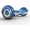 Image de Hoverboard Bleu chromé 6.5 Pouces Bluetooth LED Cadeau super
