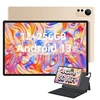 Image de Tablette Android 13, RAM de 12Go+ ROM de 256Go/1To Extensible 1920x1200FHD+ Tablette 10,36'' 4G LTE+5G WiFi Dual Caméra 8MP+13MP OTG tablette avec