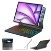 Image de Etui Clavier - - iPad Pro 11 1/2/3/4th iPad Air 4/5/6th - Rétroéclairage 7 Couleurs - AZERTY - Ultra Slim