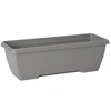 Image de Jardiniere - Teramo - Noir 60 Cm - Solidité - Réserve D'Eau Intégrée - Recyclé & 100% Recyclable - Volume Pour Plantes