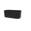 Image de Jardiniere + Réserve Eau - Respect - Noir-Anth 50 X 17 Cm - 100% Déchets Ménagers - 100% Recyclable - Surface Structurée