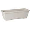 Image de Jardiniere - Teramo - Blanc 60 Cm - Solidité - Réserve D'Eau Intégrée - Recyclé & 100% Recyclable - Volume Pour Plantes