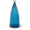 Image de Lanterne Solaire - Blue Dome - Ø17 H40 Cm - Autonomie 6-8H -Bouton On/Off - Pile Aa Rechargeable.
