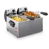 Image de FRITEL International FR 1355 DUO - Friteuse - 6 litres - 4 kWatt - acier inoxydable