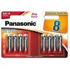 Image de Panasonic Piles Alcalines Aa Pro Power Lr 6 Mignon 8 Unités One Size