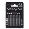 Image de PILES RECHARGEABLES ENELOOP PRO AA X4 2500 MAH