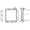 Image de Radiateur, Refroidissement Du Moteur 03002040 International Radiators International Radiators 03002040 Audi