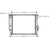 Image de Radiateur, Refroidissement Du Moteur 06002098 International Radiators International Radiators 06002098 Bmw