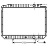 Image de Radiateur, Refroidissement Du Moteur 30002070 International Radiators International Radiators 30002070 Mercedes-Benz