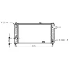 Image de Radiateur, Refroidissement Du Moteur 37002050 International Radiators International Radiators 37002050 Opel
