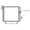 Image de Radiateur, Refroidissement Du Moteur *** Ir Plus *** 43002070 International Radiators Plus International Radiators Plus 43002070 Renault