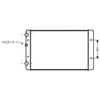 Image de Radiateur, Refroidissement Du Moteur 58002027 International Radiators International Radiators 58002027 Seat;Volkswagen