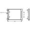 Image de Radiateur, Refroidissement Du Moteur 49002022 International Radiators International Radiators 49002022 Seat;Volkswagen