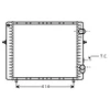 Image de Radiateur, Refroidissement Du Moteur 43002128 International Radiators International Radiators 43002128 Renault