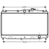 Image de Radiateur, Refroidissement Du Moteur 25002016 International Radiators International Radiators 25002016 Honda;Rover