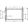 Image de Radiateur, Refroidissement Du Moteur 17002066 International Radiators International Radiators 17002066 Alfa Romeo;Fiat;Lancia