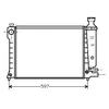 Image de Radiateur, Refroidissement Du Moteur 09002036 International Radiators International Radiators 09002036 Citroen;Peugeot