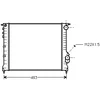 Image de Radiateur, Refroidissement Du Moteur 43002133 International Radiators International Radiators 43002133 Renault