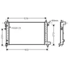 Image de Radiateur, Refroidissement Du Moteur 40002149 International Radiators International Radiators 40002149 Peugeot