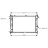 Image de Radiateur, Refroidissement Du Moteur 37002207 International Radiators International Radiators 37002207 Opel