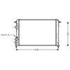 Image de Radiateur, Refroidissement Du Moteur 43002241 International Radiators International Radiators 43002241 Renault