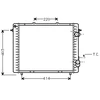 Image de Radiateur, Refroidissement Du Moteur 43002159 International Radiators International Radiators 43002159 Renault