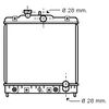 Image de Radiateur, Refroidissement Du Moteur *** Ir Plus *** 25002069 International Radiators Plus International Radiators Plus 25002069 Honda