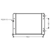 Image de Radiateur, Refroidissement Du Moteur 58002119 International Radiators International Radiators 58002119 Volkswagen