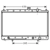 Image de Radiateur, Refroidissement Du Moteur *** Ir Plus *** 32002087 International Radiators Plus International Radiators Plus 32002087 Mitsubishi